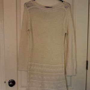 White Sweater Dress